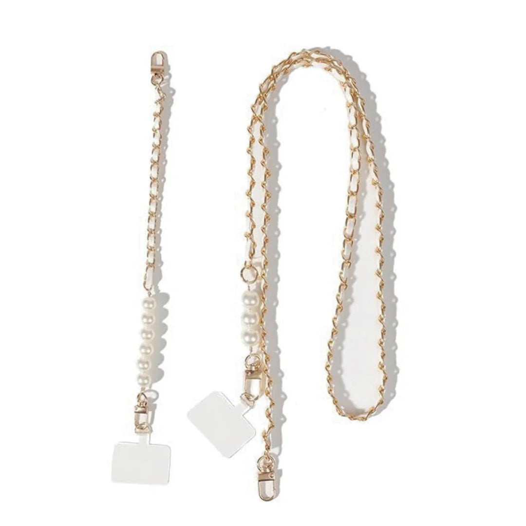 Cellphone Chain White