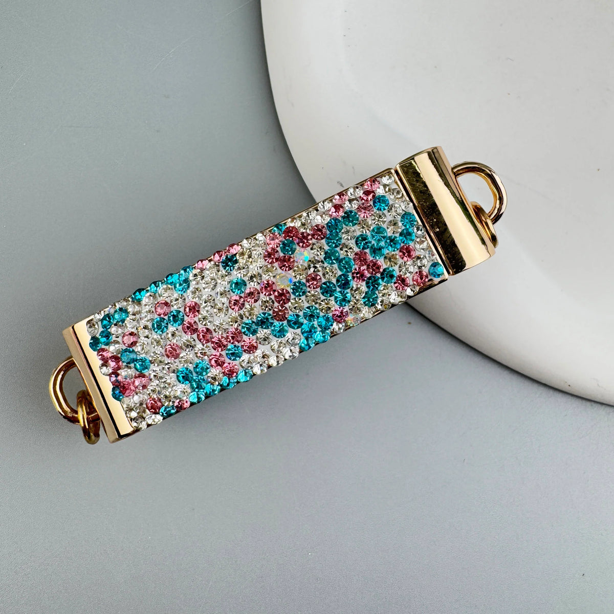 Multi-2 AB Rhinestone Crossbody Phone Lanyard