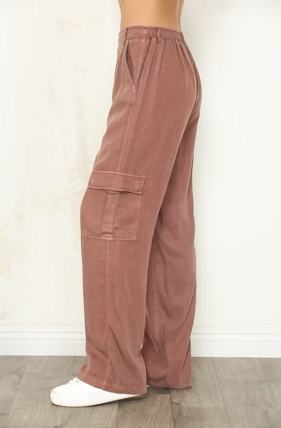 Sienna's Tencel Cargo Pants