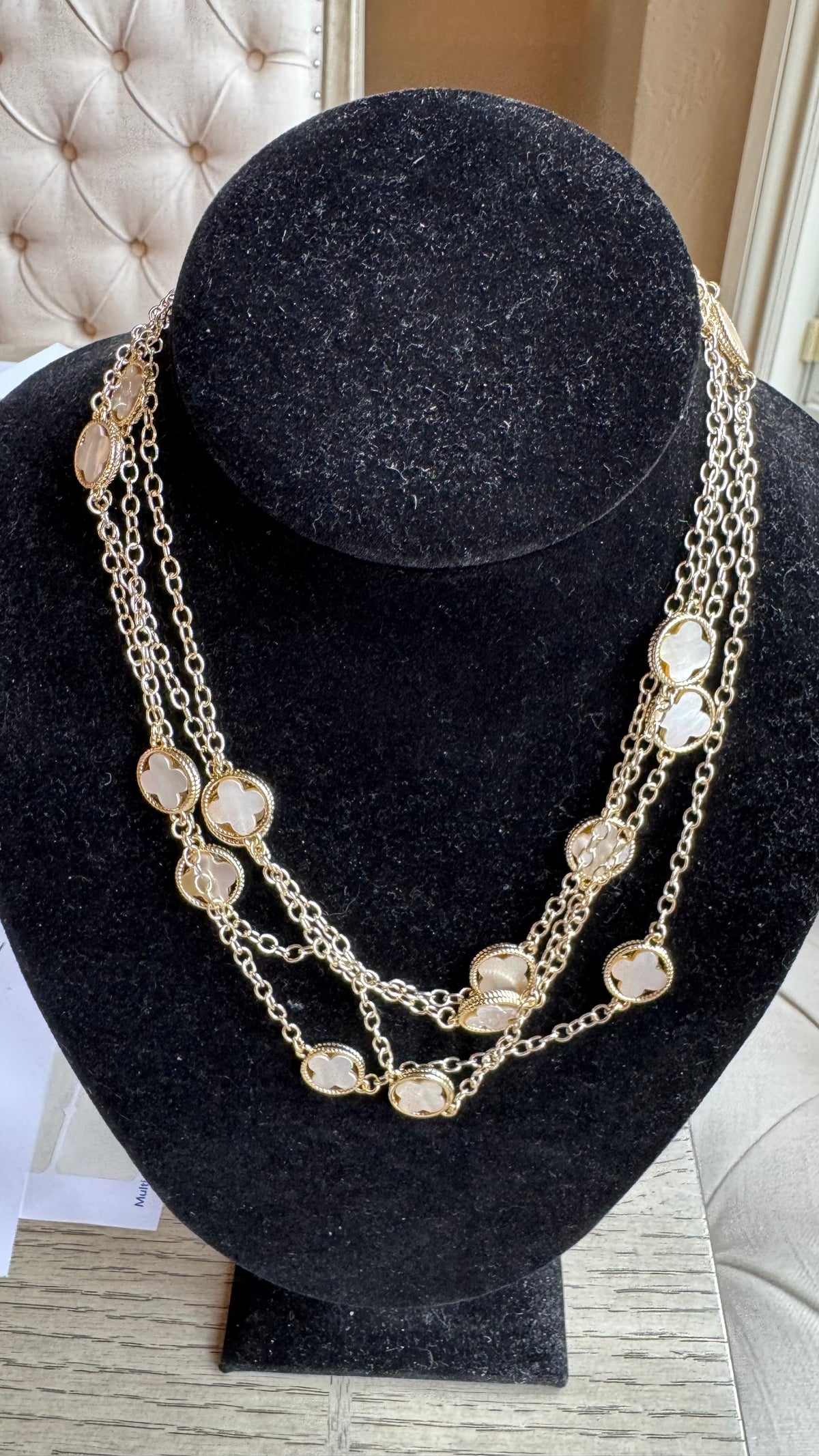 N3 3 Chain Inspired Necklace