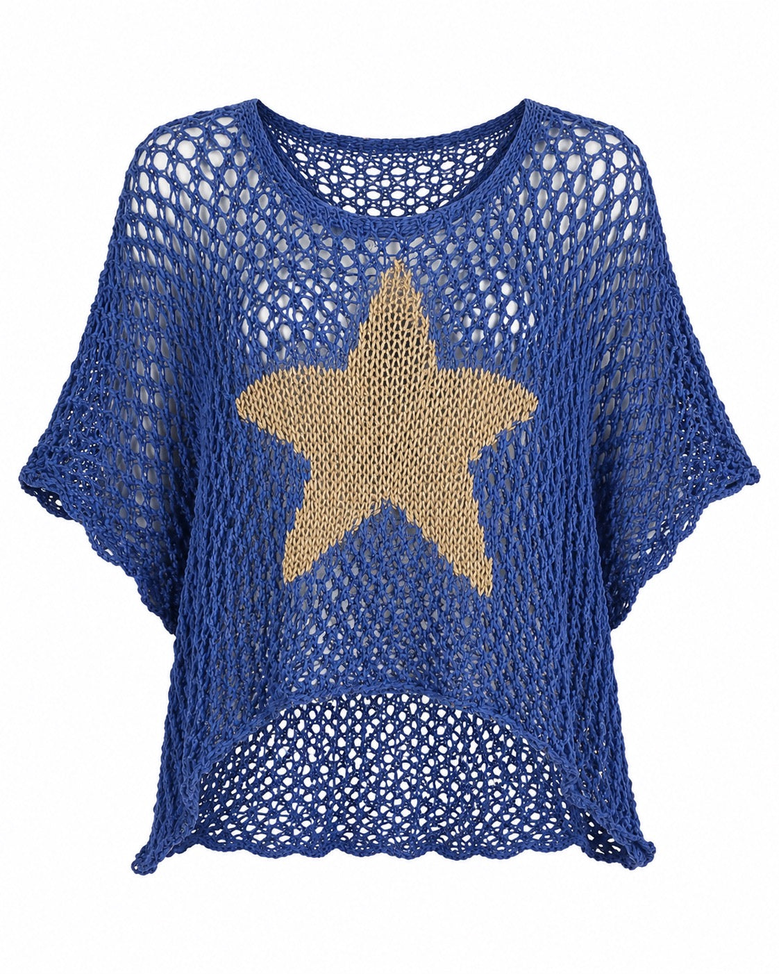 Starla Blue with Gold Star Top