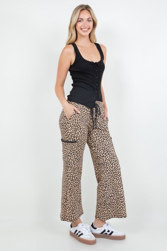 Liza Leopard/Cream Pant