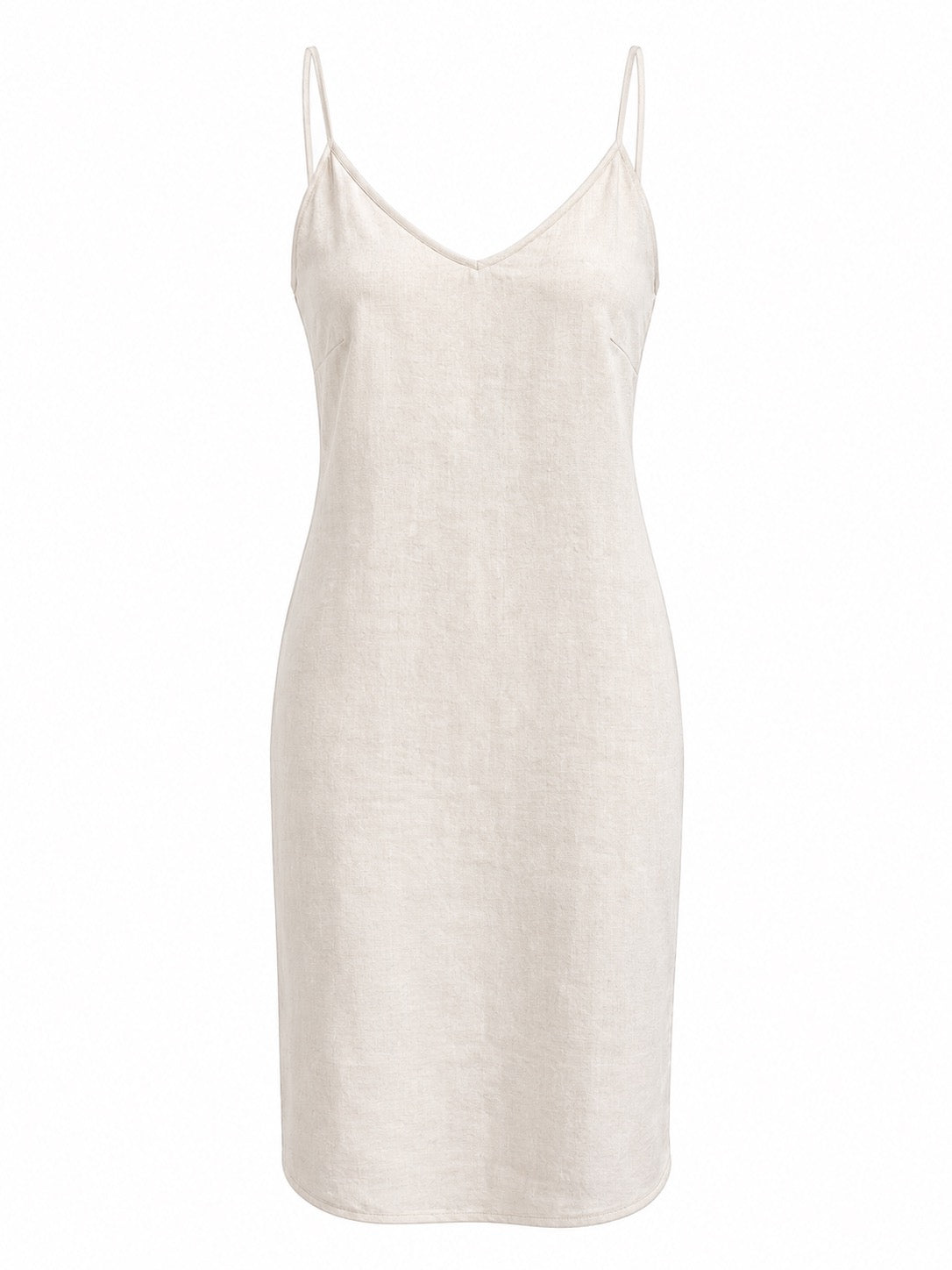 Mindy Stretch Satin Slip Dress
