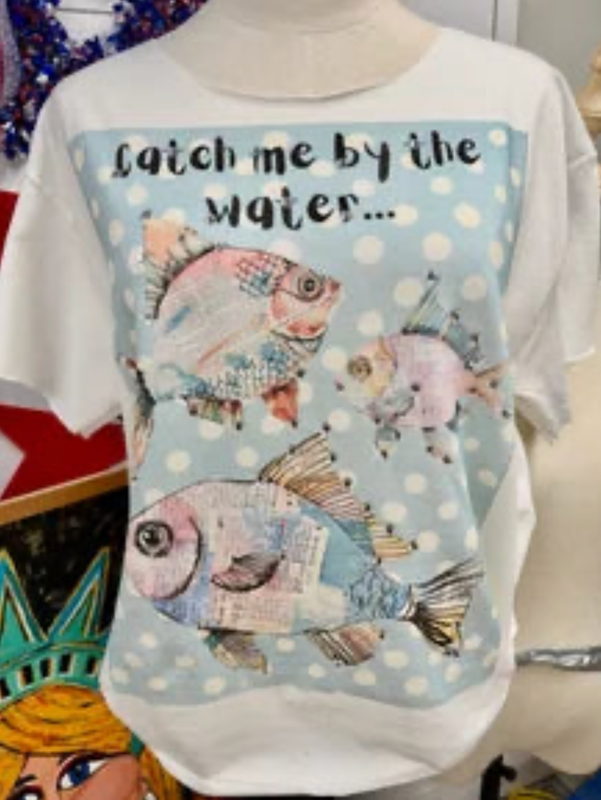 Indigo Blue - Catch Me By The Water Top *Preorder*