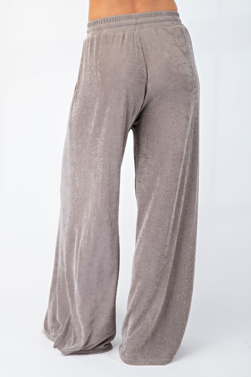 Eden Slinky Long Pants Ash