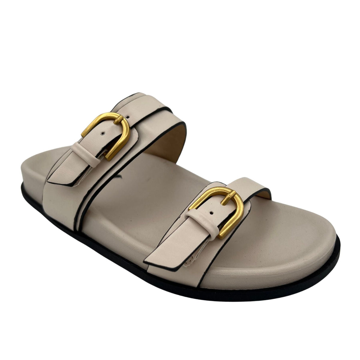 Tess Sandal in Cream