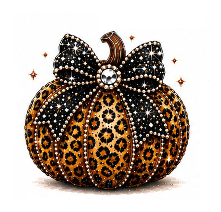 Leopard Pumpkin Top *Preorder*