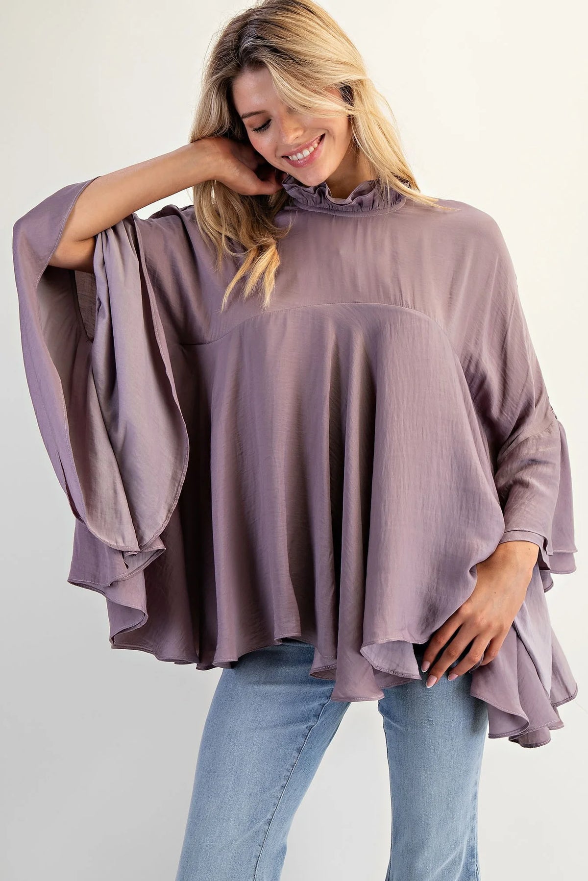 Noelle  Swing Top Eggplant
