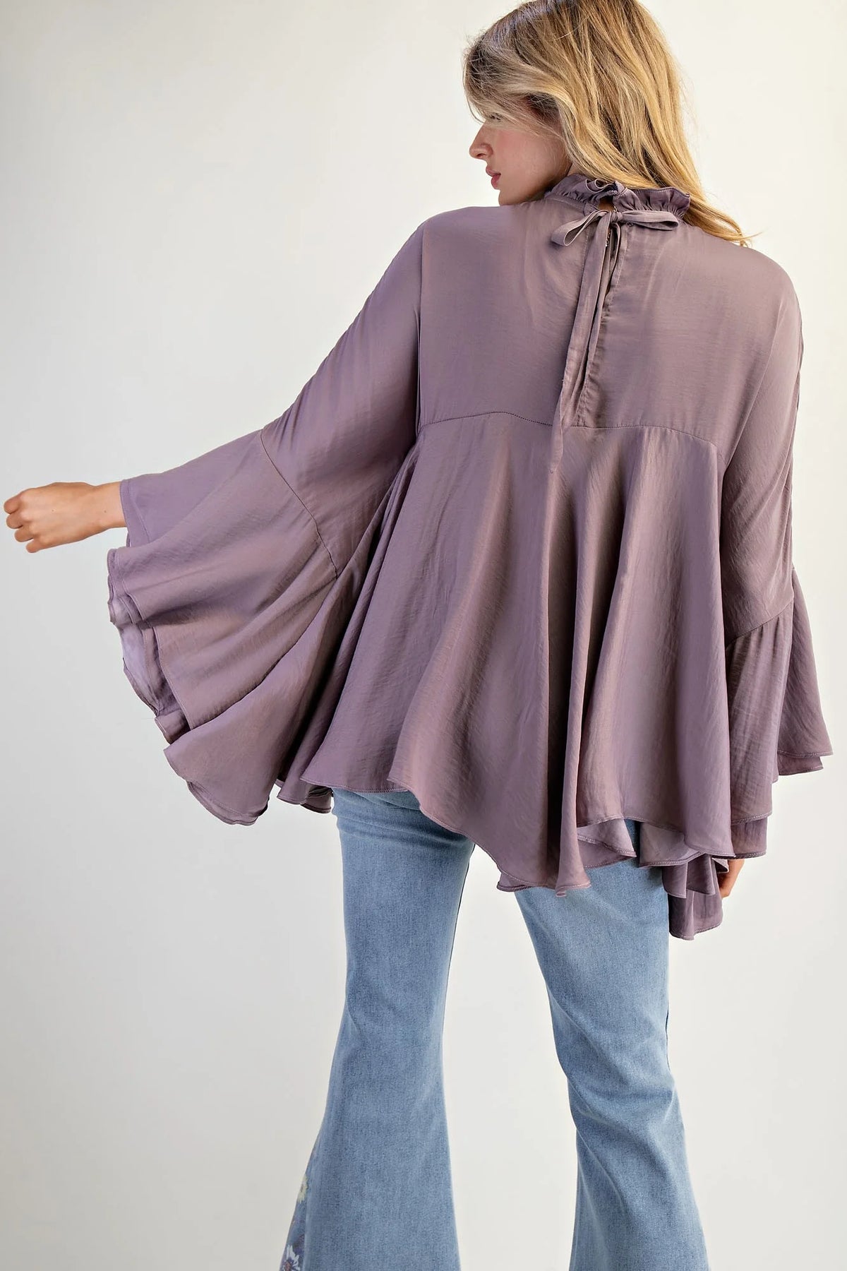 Noelle  Swing Top Eggplant