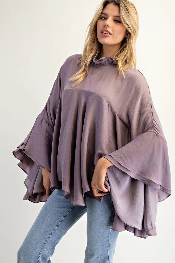 Noelle  Swing Top Eggplant