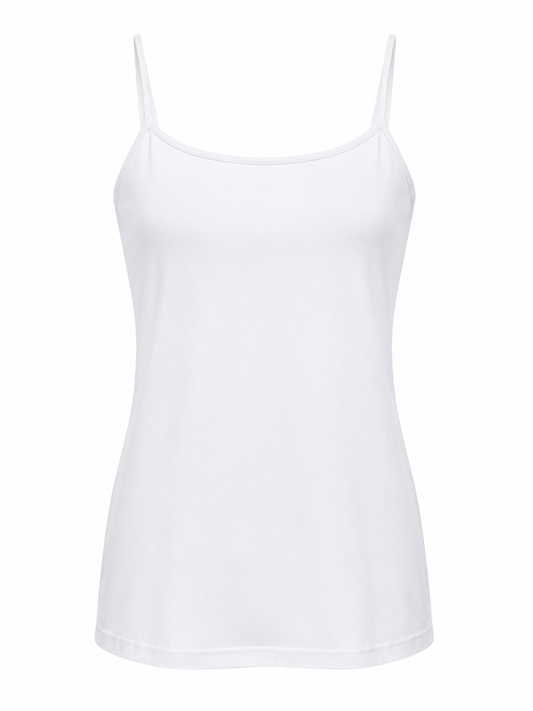 Ava Essential Cami Top O/S - White