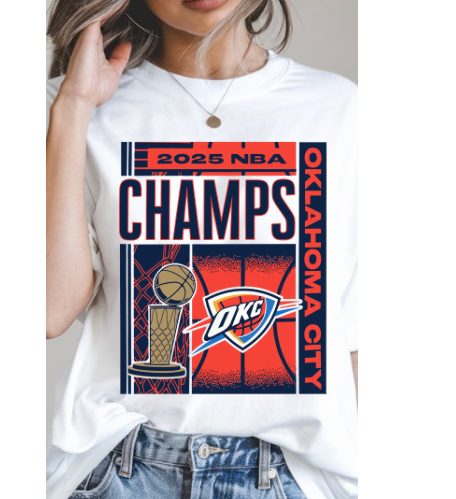 OKC Champs Tee - White