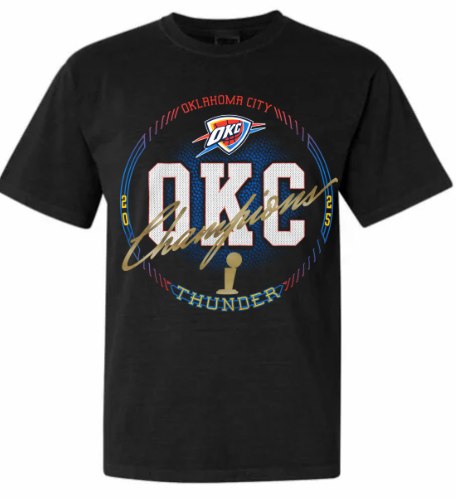 OKC Champs Tee - Black