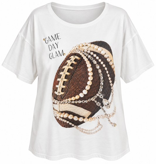 Indigo Blue - Game Day Glam Top *Preorder*