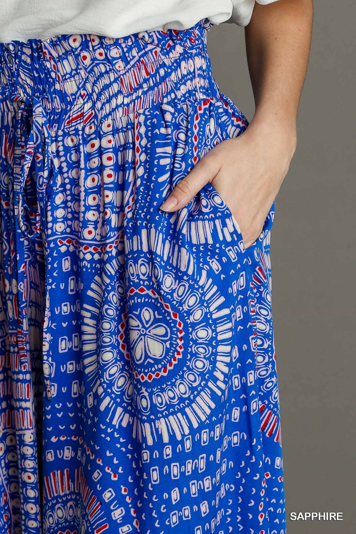 Malia High Waist Pants Sapphire
