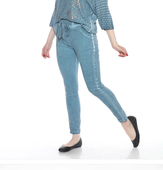 Anna Stretch Pant Blue