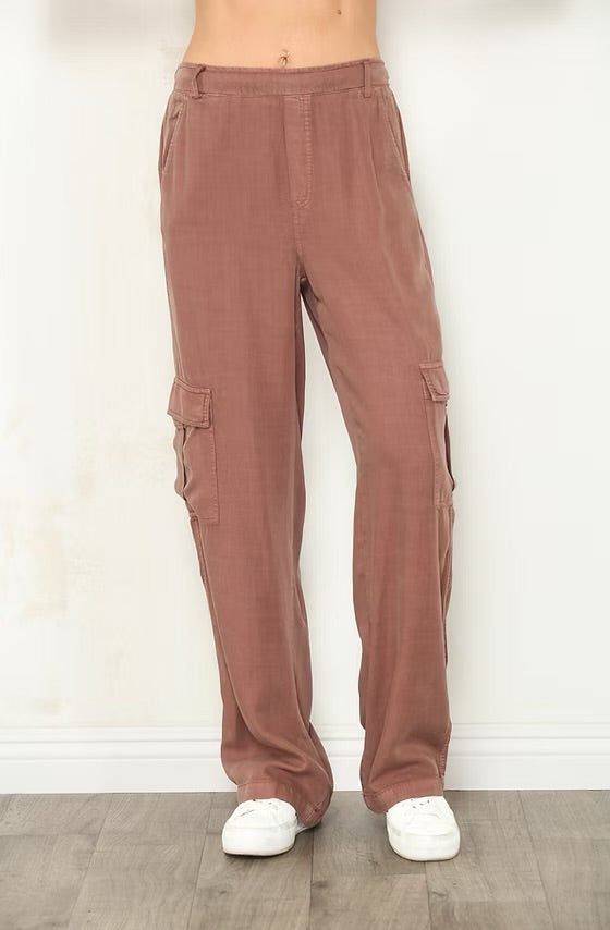 Sienna's Tencel Cargo Pants