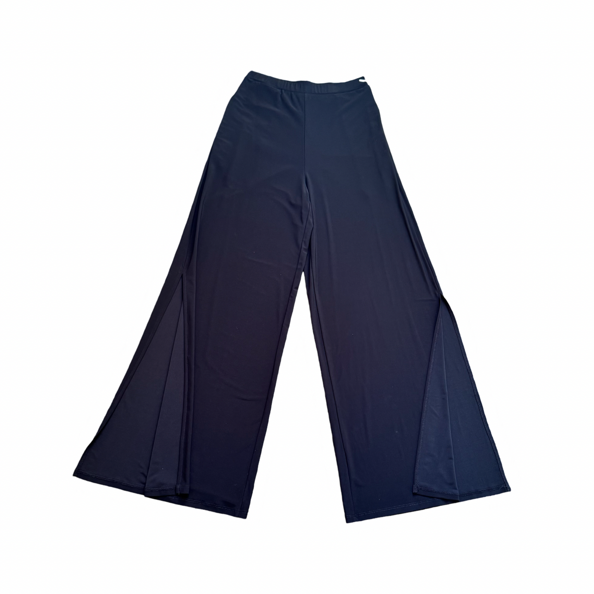 Sasha Split Wide Leg Pant Black