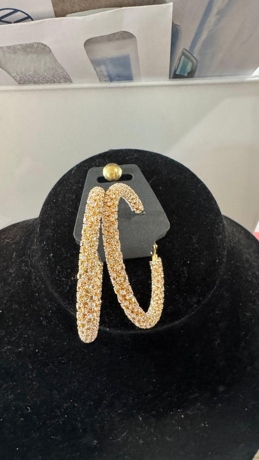 E34 Gold Hoop Earrings