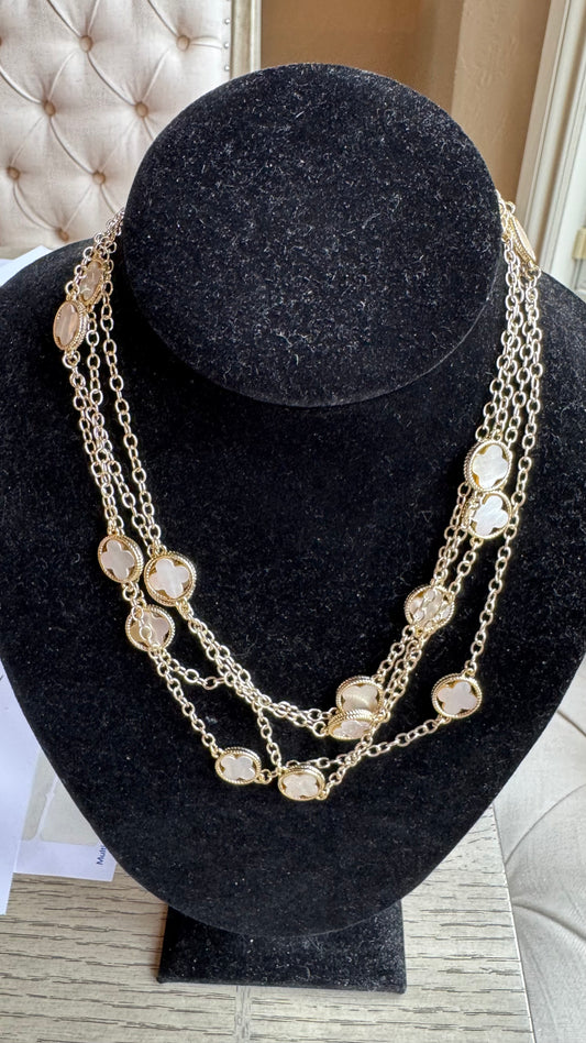 N3 3 Chain Inspired Necklace