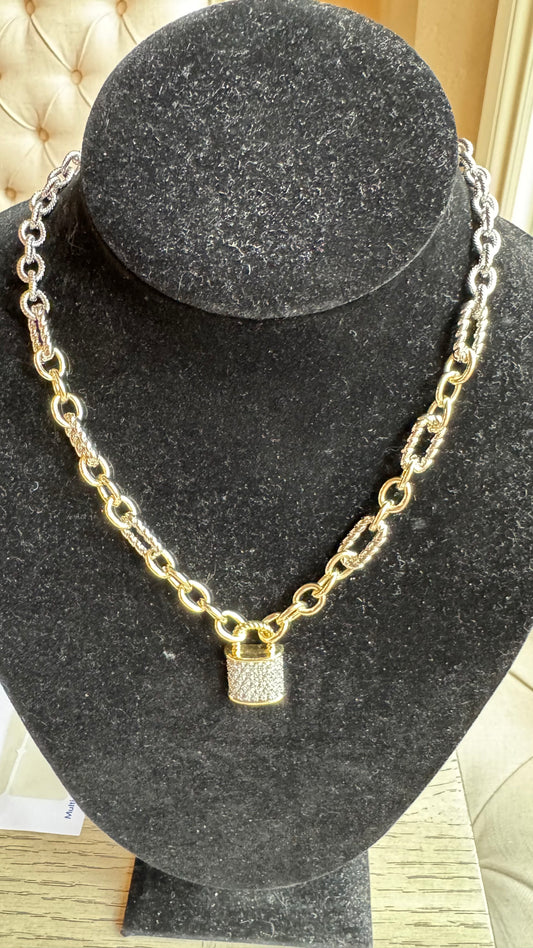 N4 Lock Necklace