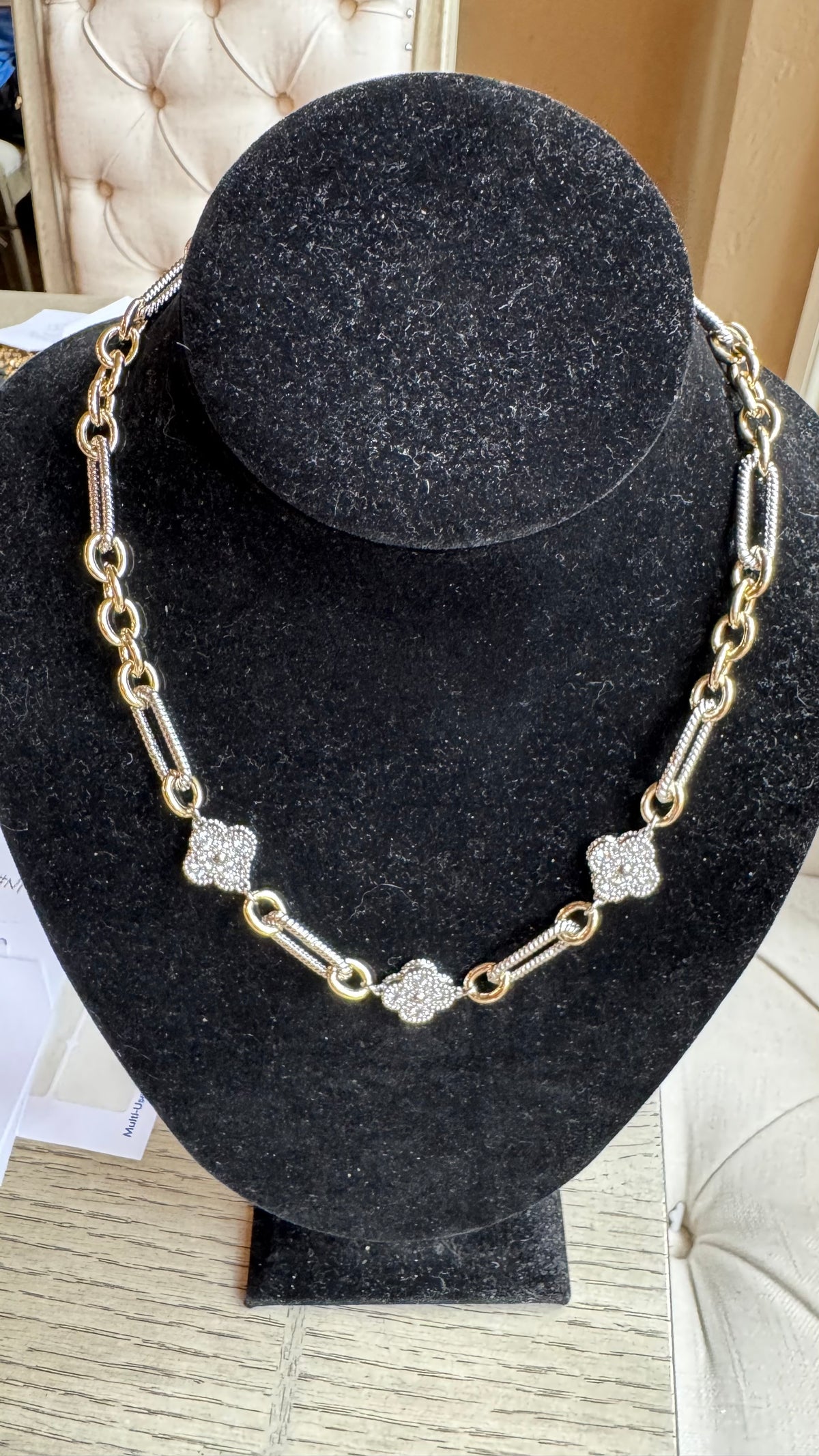 N5 Silver Inspired Necklace