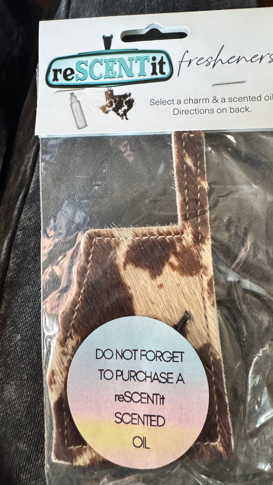 Oklahoma Car Freshener Charm
