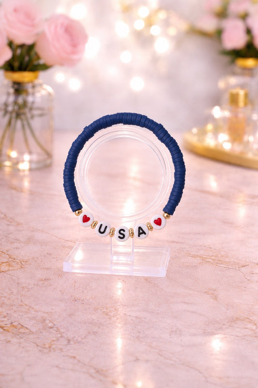 USA Blue Bracelet