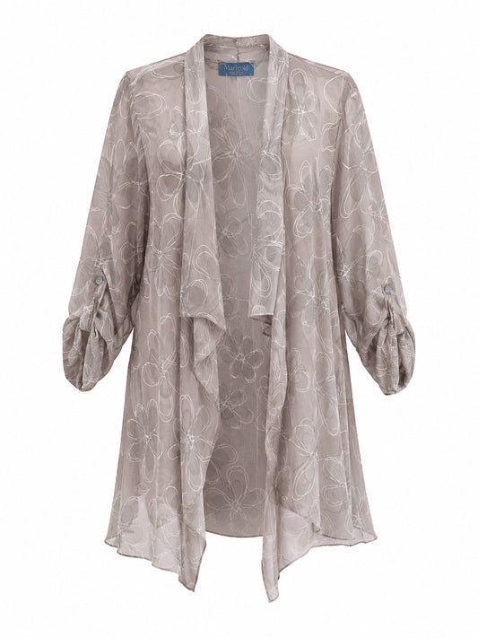 Carmen Sheer Floral Jacket