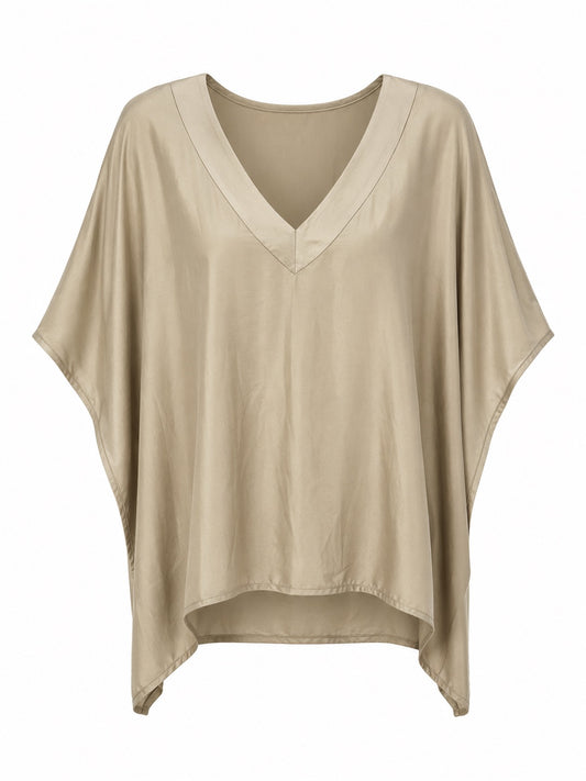 Norma Sandy Satin Blouse