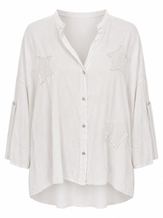 Stellina Star Patch Blouse