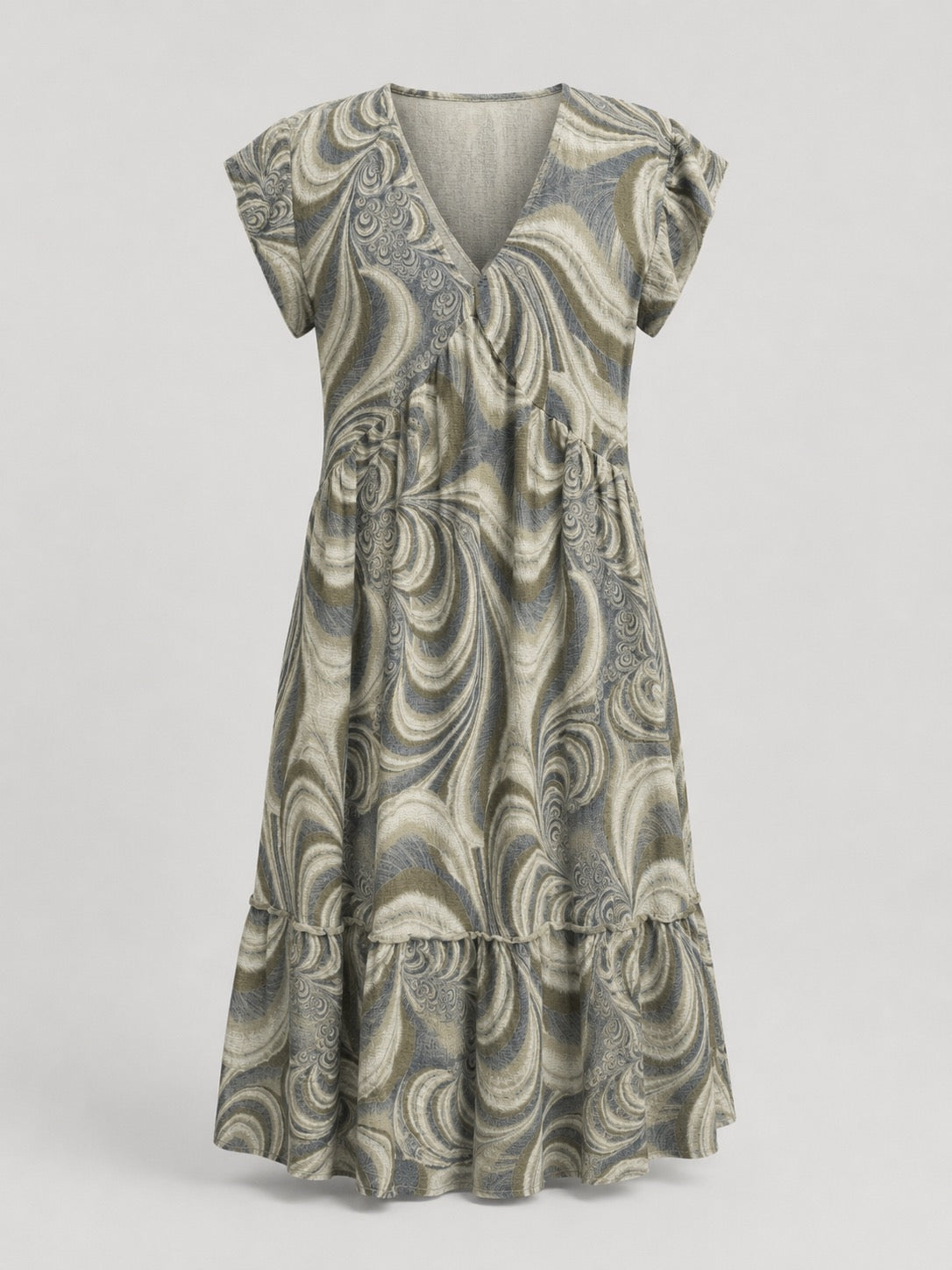 Sienna Whirl Gauze Dress O/S