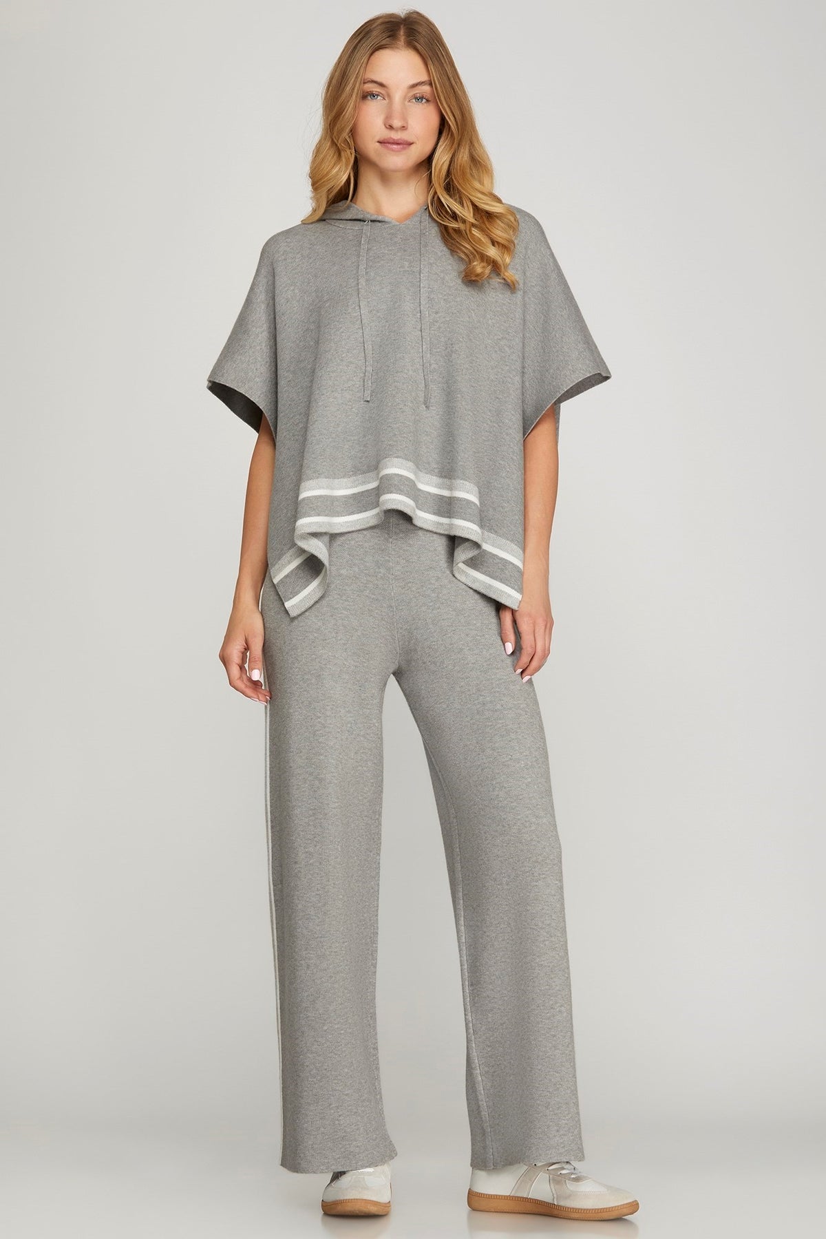 Bella Sweater Pants Grey