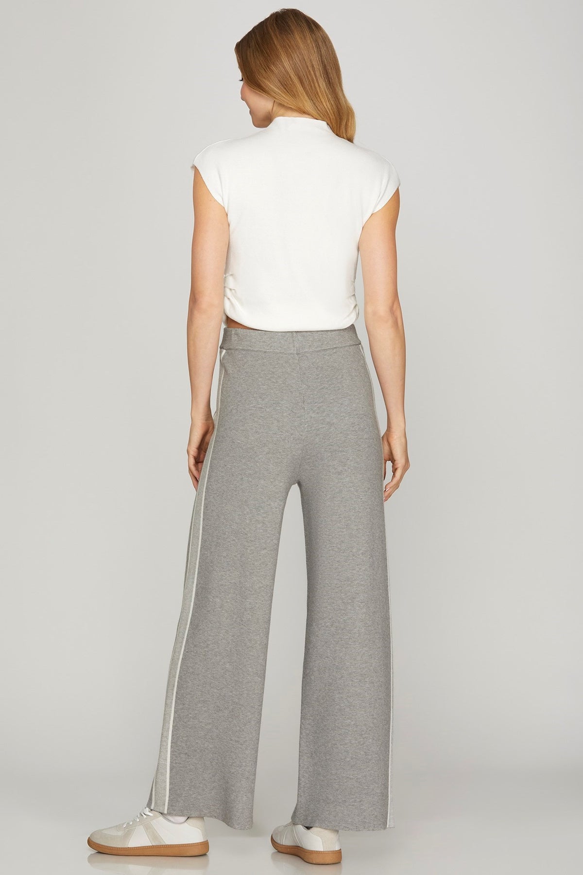 Bella Sweater Pants Grey